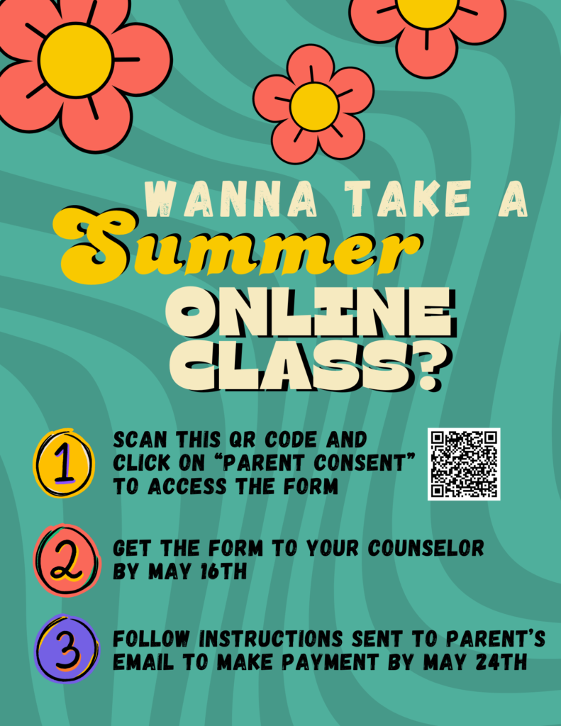 Registration for Summer Online Classes is now open!