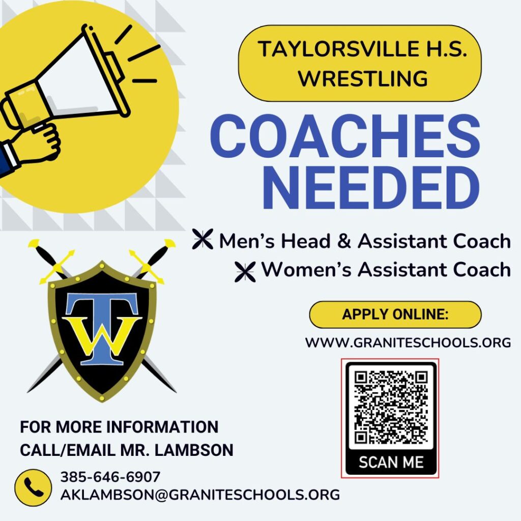 Wrestling Coaches Needed